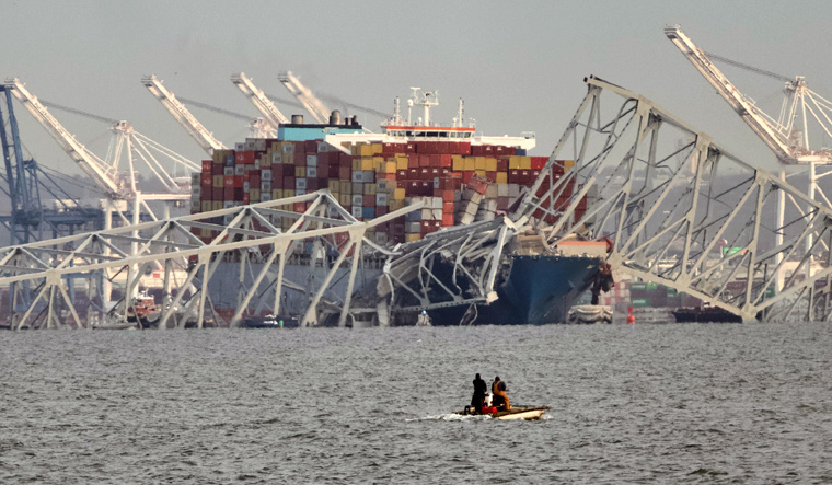 Baltimore bridge collapse: Crashed cargo ship had an all Indian crew