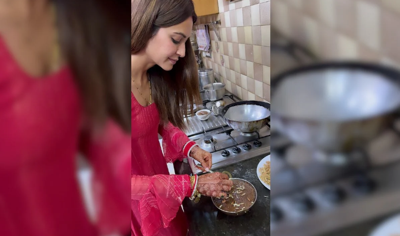 Newlywed Kriti Kharbanda Makes Halwa: “Meri Pehli Rasoi”