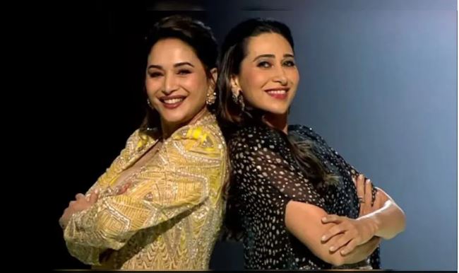 Madhuri Dixit And Karisma Kapoor Recreate Dil Toh Pagal Hai’s Dance Of Envy. It’s Still Epicb