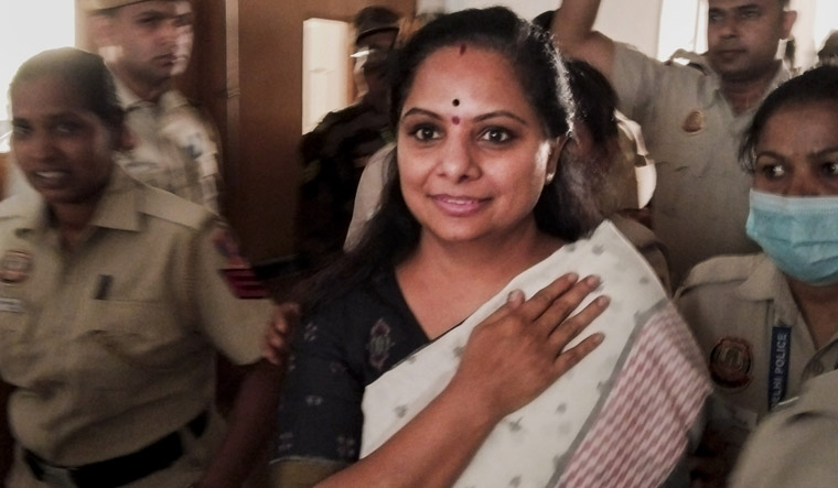 Liquor policy case: Delhi Court remands BRS leader Kavitha till April 23