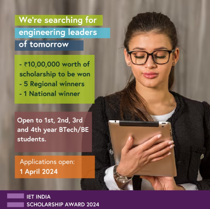 The IET India Scholarship Award returns for its 8th edition to honor future engineering leaders, as announced by the IET.