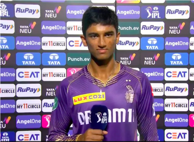 Video: KKR Star Angkrish Raghuvanshi’s Candid Chat With Harsha Bhogle Is Pure Innocence