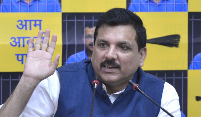 Tihar jail authorities trying to break Kejriwal’s morale, claims Sanjay Singh