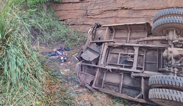 Chhattisgarh: 12 killed as bus falls into soil mine pit in Durg