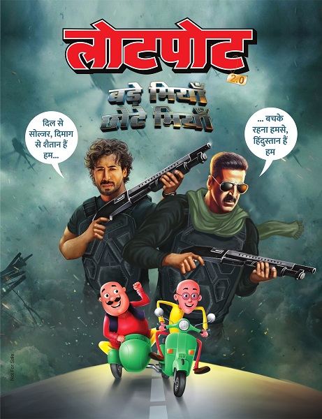 “Motu Patlu Return to Save the Day with Bade Miyan Chote Miyan in Lotpot”