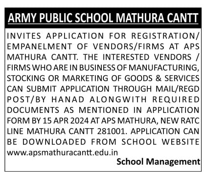 ARMY Public School Mathura Cantt