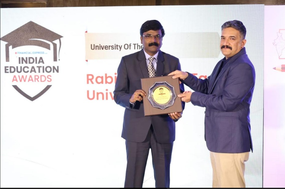 Rabindranath Tagore University receives ‘University of the Year Award’.