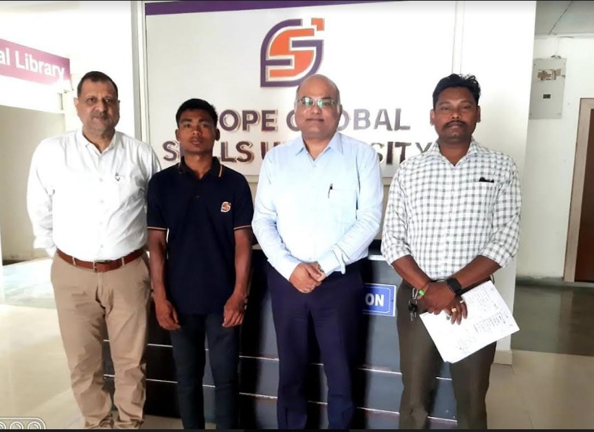 SGSU’s Amrit Raj selected for South Asian Kurash Championship 2024