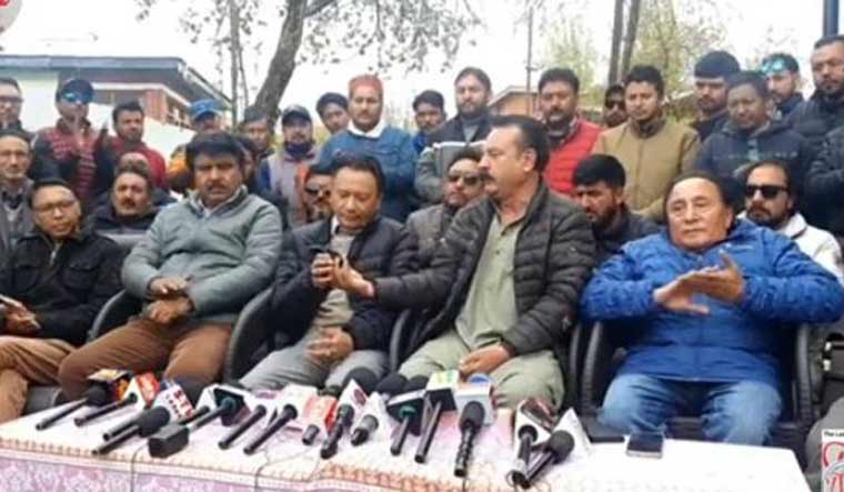 Kargil NC leaders, Congress district unit rally behind Independent candidate Haji Haneefa Jan