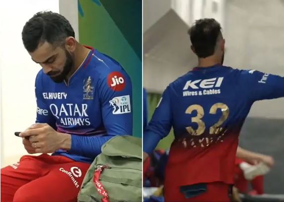 Watch: Virat Kohli, Glenn Maxwell Shattered As Painful RCB Dressing Room Scenes Emerge