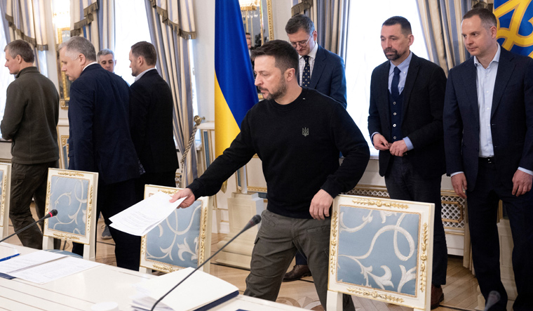 Ukraine’s Zelenskyy postpones all foreign trips; Kyiv withdraws troops from Kharkiv