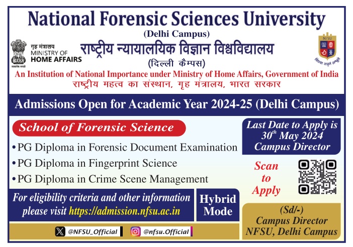 National Forensic Science University Delhi