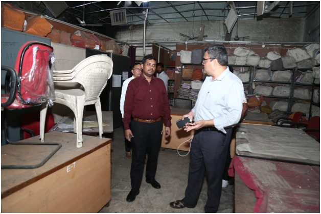 Inspectorate of the Cooperation Office inspected by Divisional Commissioner Dr. Sharma and Collector Mr. Singh