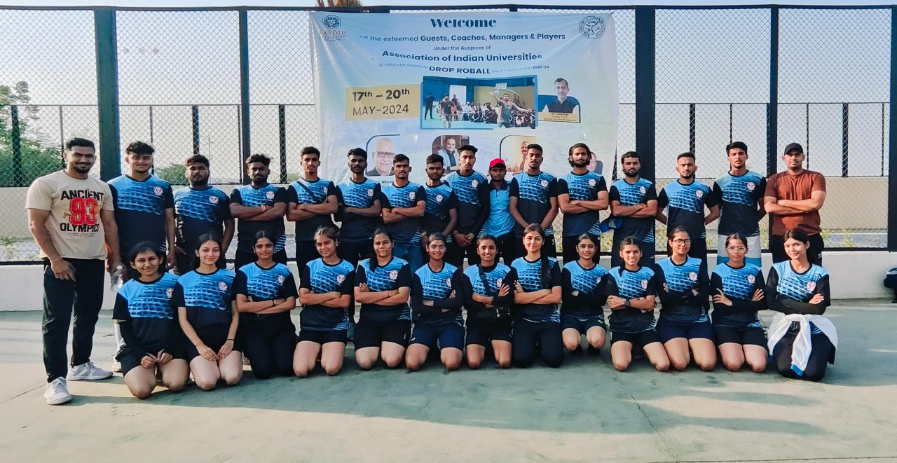 Outstanding Performance by RGPV in Inter-University Drop Roball Competition