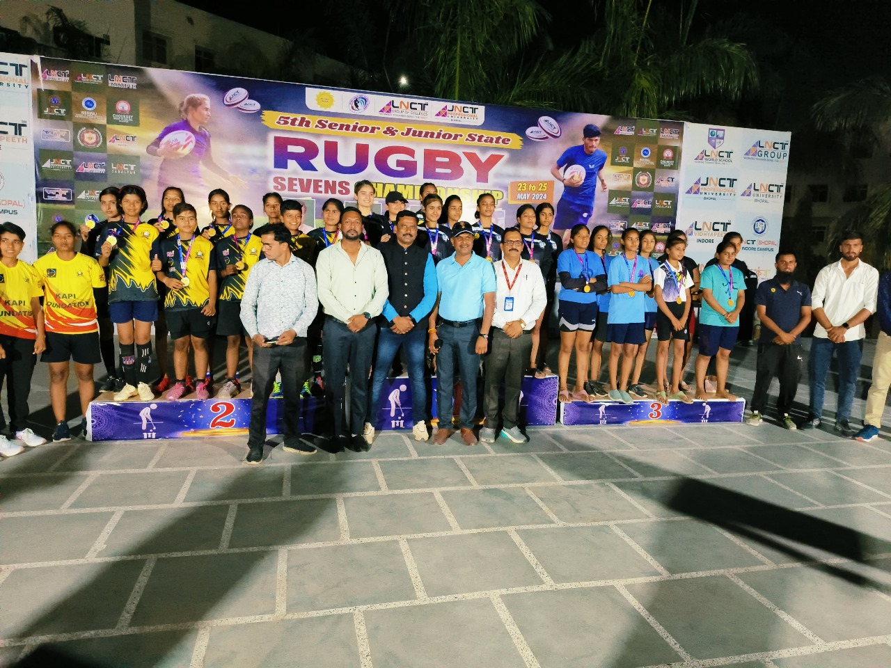 “5th Senior & Junior State Level Rugby Competition.”