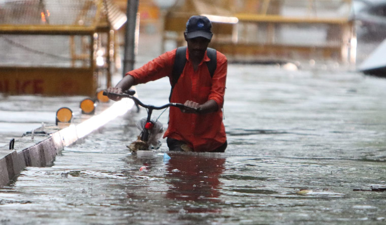 Delhi rain updates: Flights cancelled, Metro station entry, exits closed; IMD issues further warnings