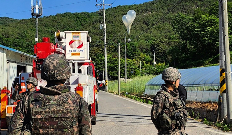 North Korea is sending more trash-carrying balloons to South Korea