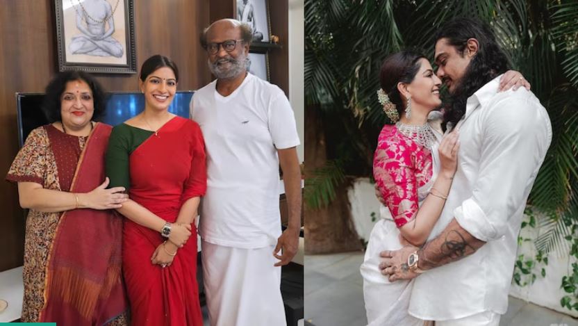 Varalaxmi Sarathkumar invites Superstar Rajinikanth for her wedding with Nicholai Sachdev