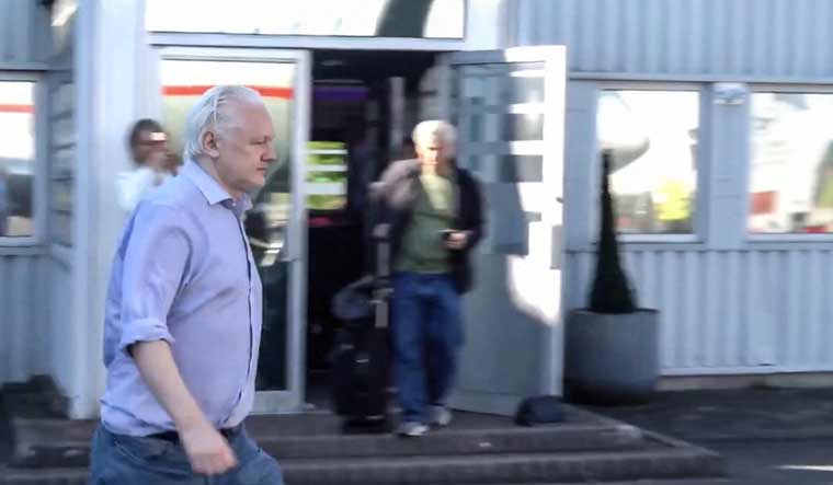 WikiLeaks’ Julian Assange walks out of prison after striking plea deal with US