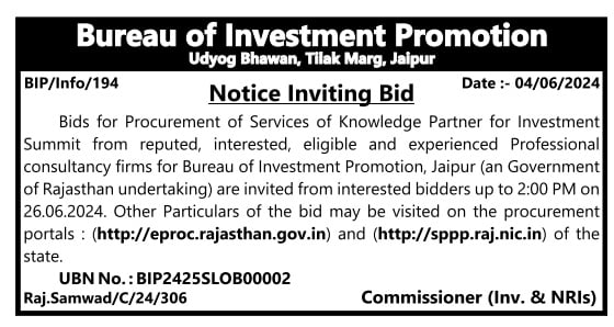 Bureau of investment Promotion