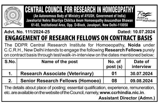 CCRH New delhi