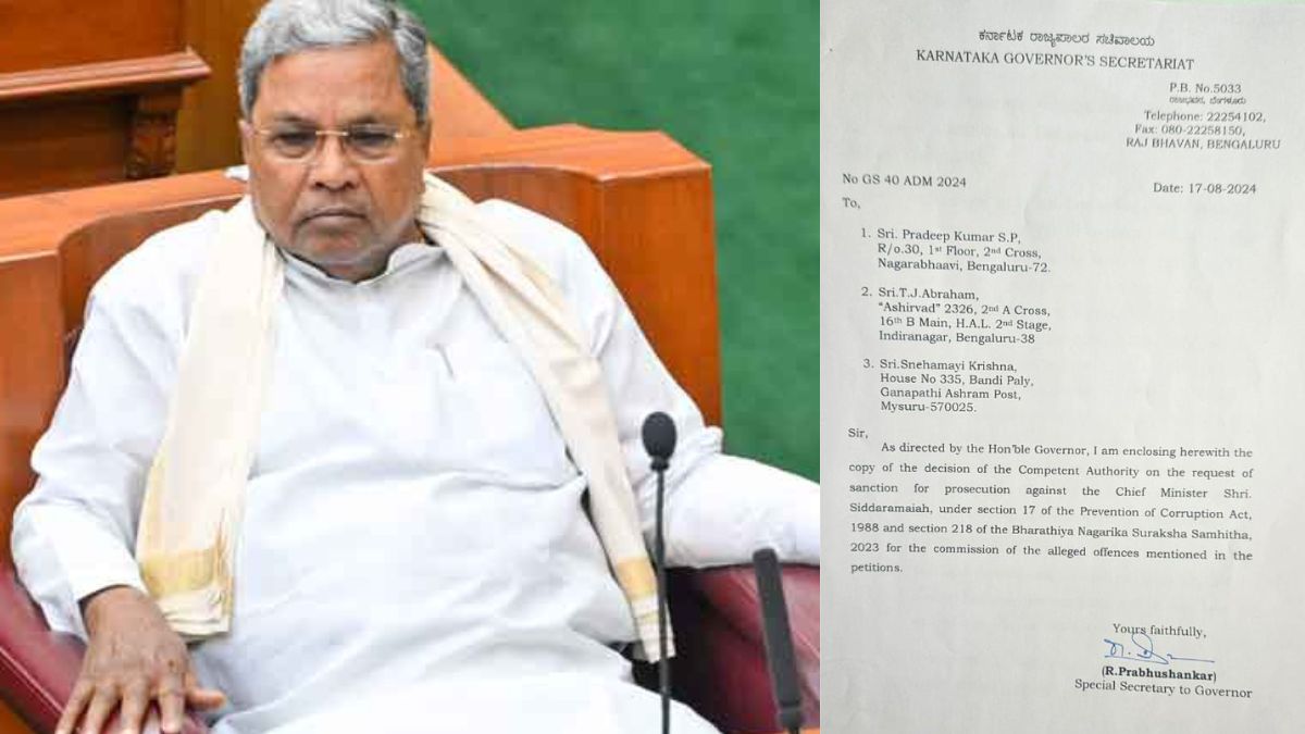 Karnataka Governor Thaawarchand Gehlot permits Siddaramaiah’s prosecution in MUDA scam: Sources