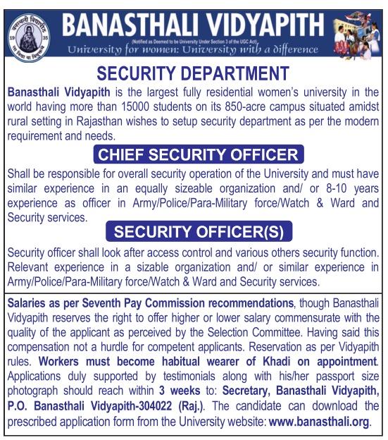 Banasthali Vidyapith