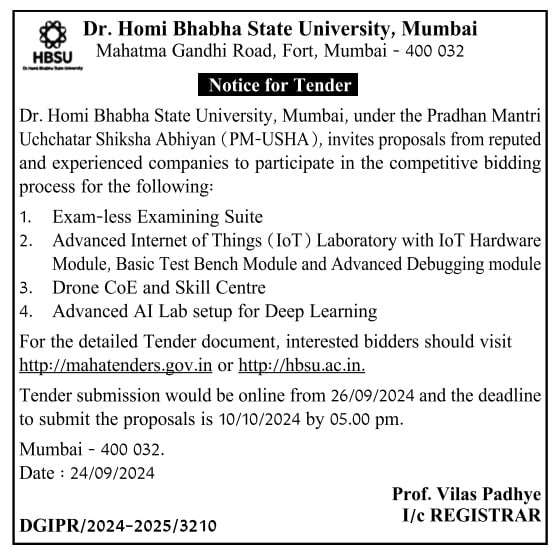 Dr. Homi Bhabha State University