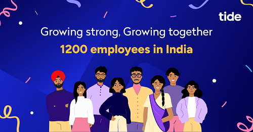 Tide India Celebrates 1,200 Employee Milestone Ahead