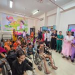 The Pediatrics Department of AIIMS Bhopal celebrated Diwali with children suffering from cancer.