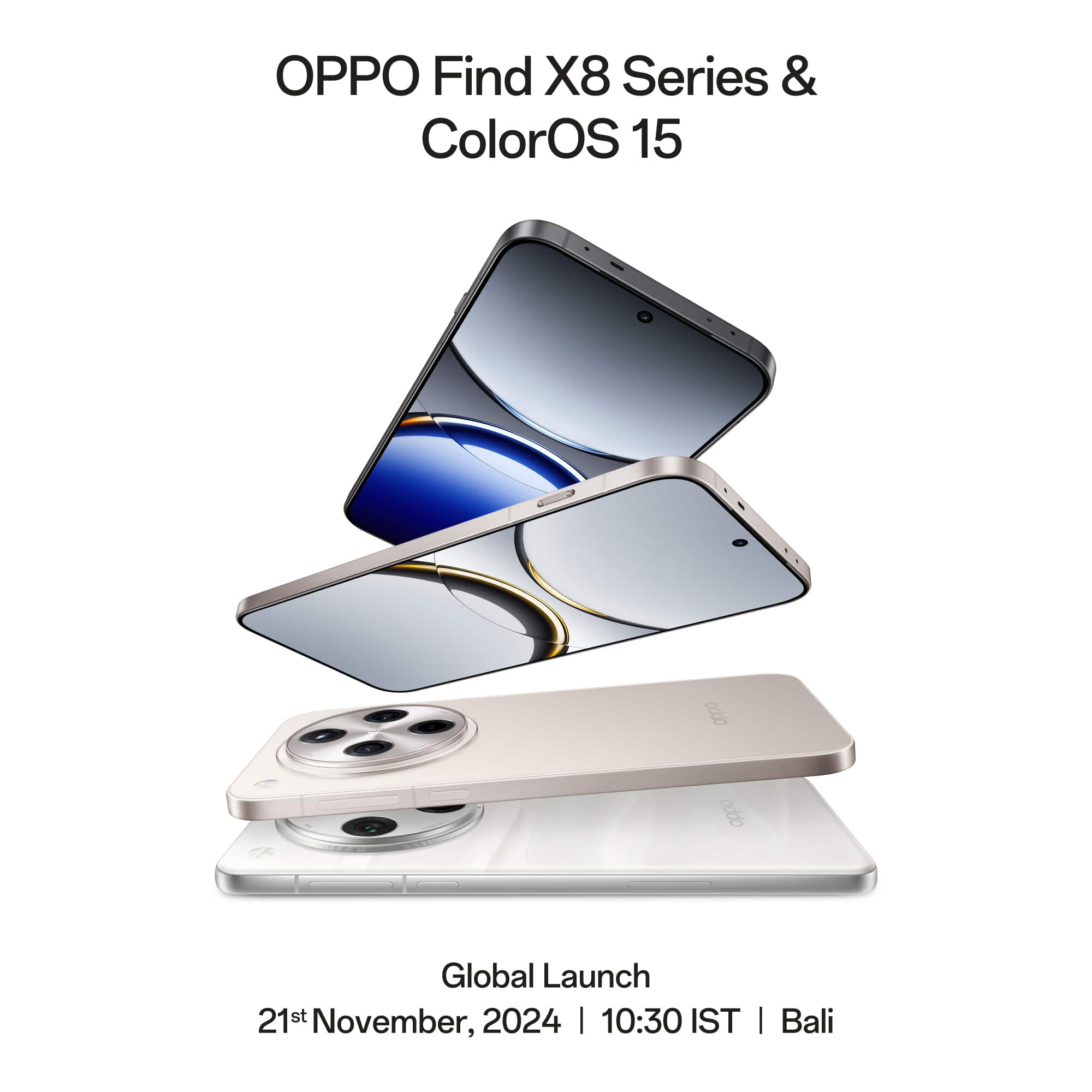 OPPO Find X8 Series with ColorOS 15 Launch