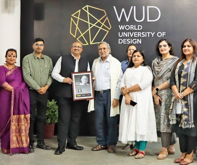 World University of Design Honors Prof. Lalit Kumar Das