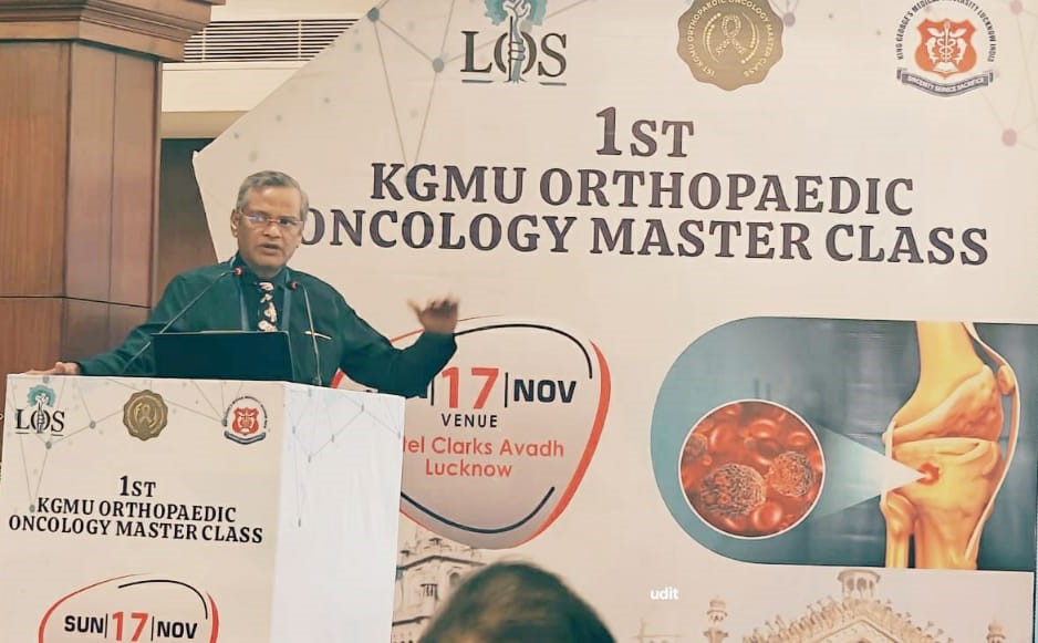 Bone Tumor Research: Prof. Ajay Singh Emphasizes at KGMU Masterclass