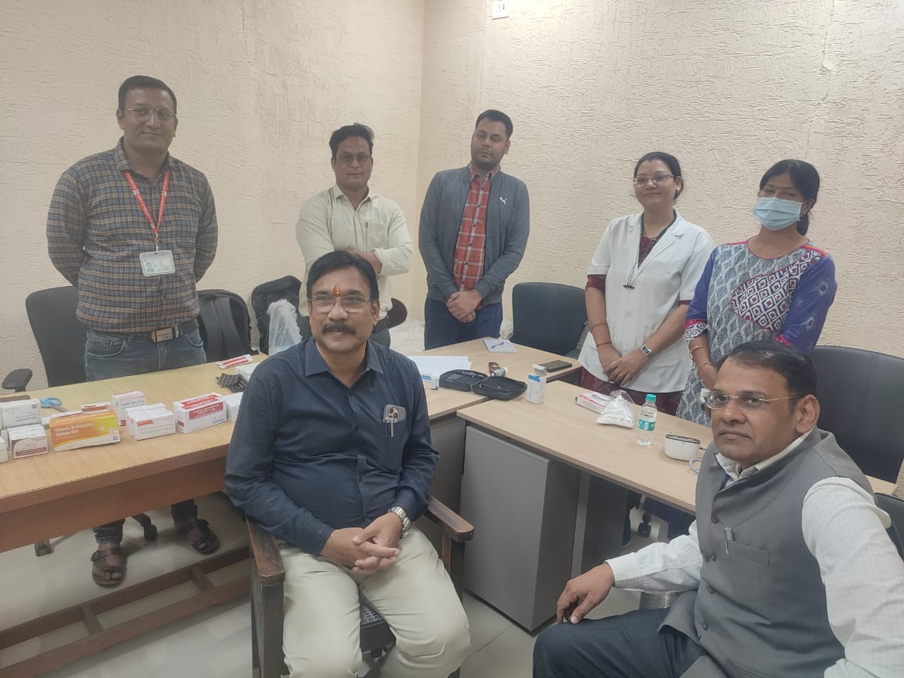 Health Checkup and Ayushman Card Camp Organized at Lokayukta Office