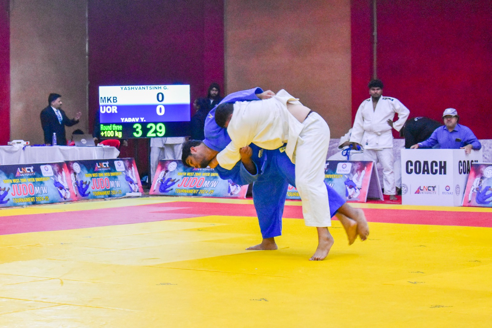 Grand Inauguration of South Best Zone Judo Competition at LNCT