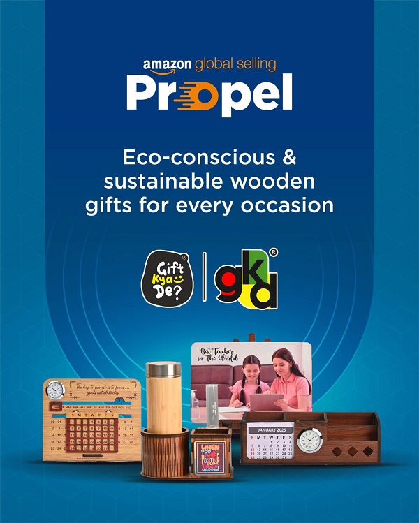 Gift Kya De Joins Amazon Propel for Eco-Friendly Gifting Revolution