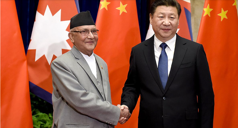 Nepal and China Sign Nine-Point Pact During PM Oli’s Visit