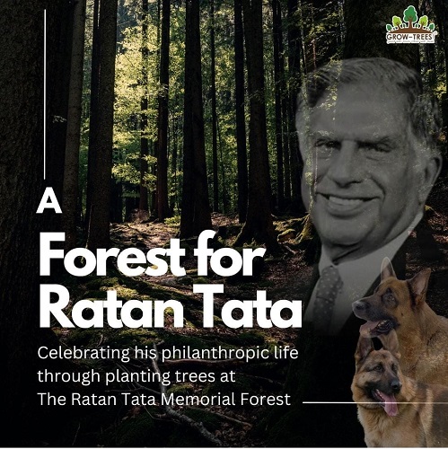 Citizens Invited to Honor Ratan Tata by Creating a Forest