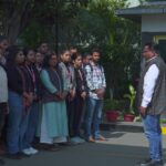 MCU Mass Communication Students Visit Newspaper Printing Press