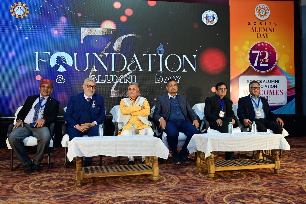 Alumni meet and innovation showcase mark the 72nd Foundation Day of SGSITS Indore.