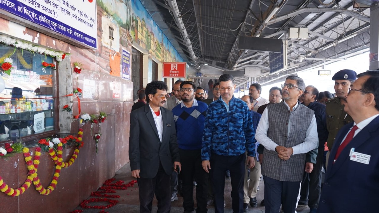 Emergency Medical Room Inaugurated at Bhopal Railway Station