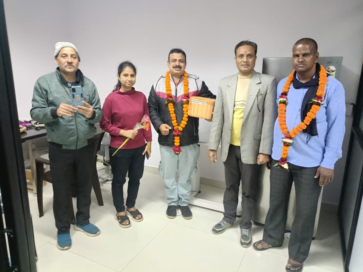 First Eye Donation at BMHRC: Initiative by Late Sewati Bai Yadav’s Family