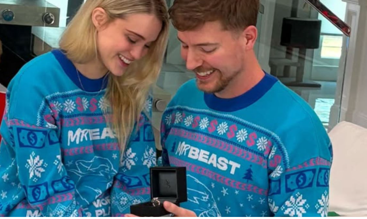 “MrBeast Proposes to Thea Booysen on Magical Christmas Day!”