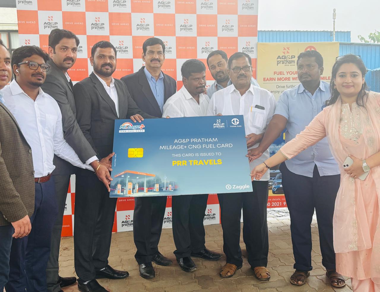 “AG&P Pratham, THINK Gas Unveil Mileage+ CNG Card with Zaggle”