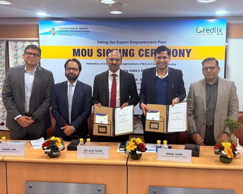 FIEO & Credlix Join Forces to Support Indian Exporters