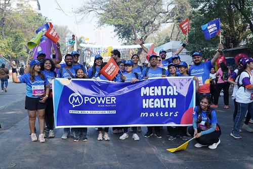 Mpower & Aditya Birla Promote Mental Health at Mumbai Marathon