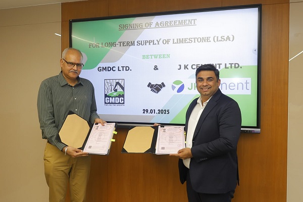 JK Cement & GMDC partner for limestone reserves in Gujarat