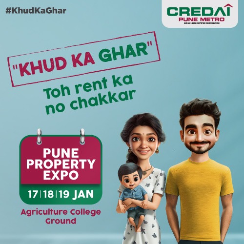 CREDAI-Pune Metro Hosts Pune Property Expo 2025 in January