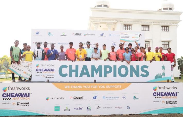 “Gyan Babu, Senait Kefelegn Win Freshworks Chennai Marathon 2025!”