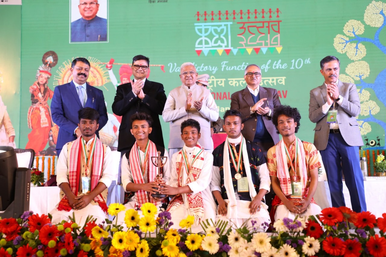 Closing Ceremony of Rashtriya Kala Utsav 2024-25: A Grand Celebration of Cultural Diversity.